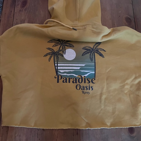 Roxy Aloha Island Hoodie in Ochre - Picture 3 of 6